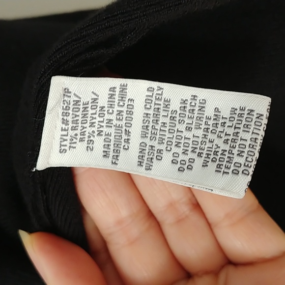 Laura Petites - Black open cardigan, like new size small - Picture 7 of 7